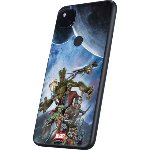 Marvel Guardians of the Galaxy Galactic Mission Google Pixel 4a Skin